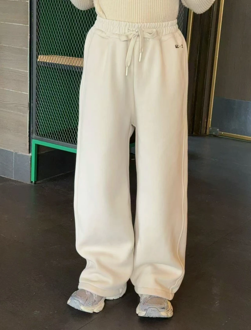 泡妈童装  2024冬季儿童女童休闲时尚百搭卫裤24298