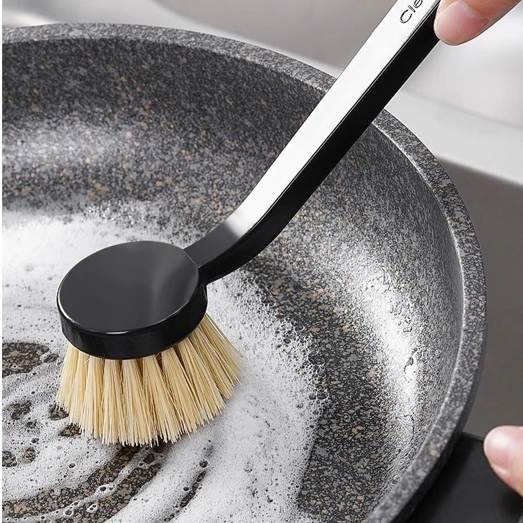 AISEN刷锅神器厨房厨具洗锅刷家用椰棕不沾油不粘锅长柄刷子锅刷