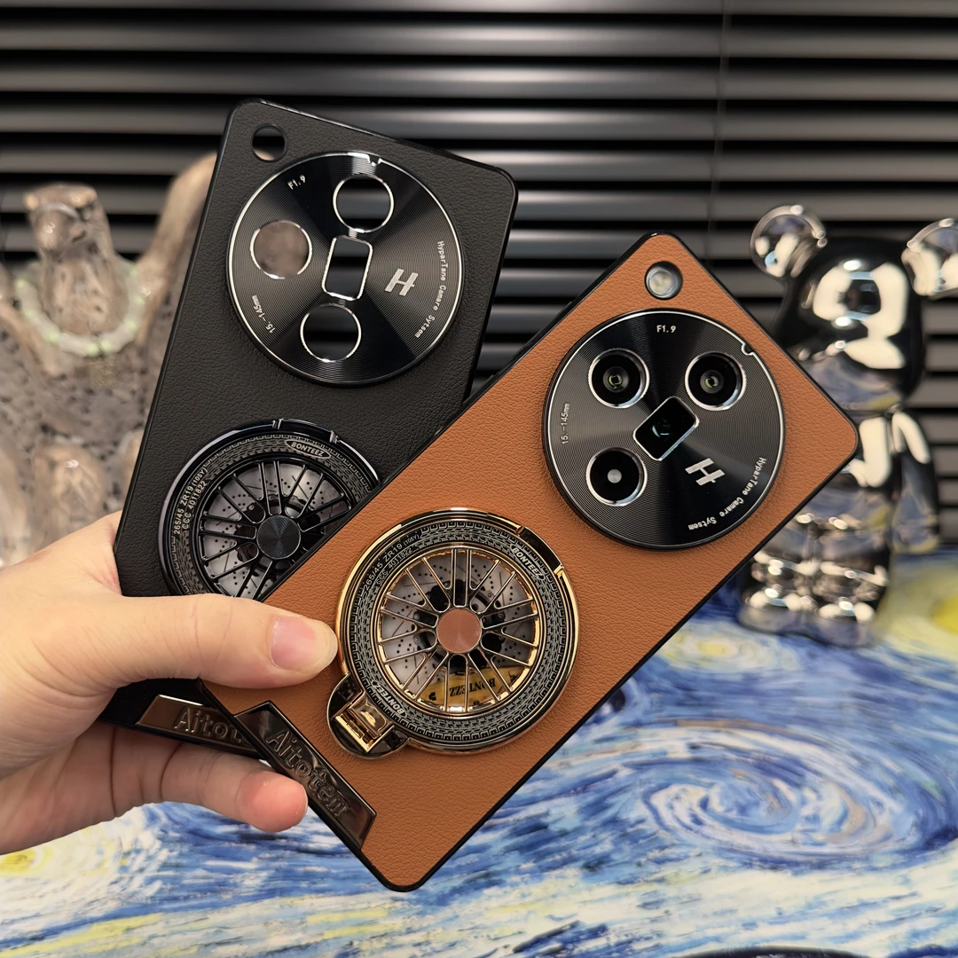 【陀螺支架】【星光艺术】适用OPPO FindX7 Ultra手机壳艺术素防摔壳