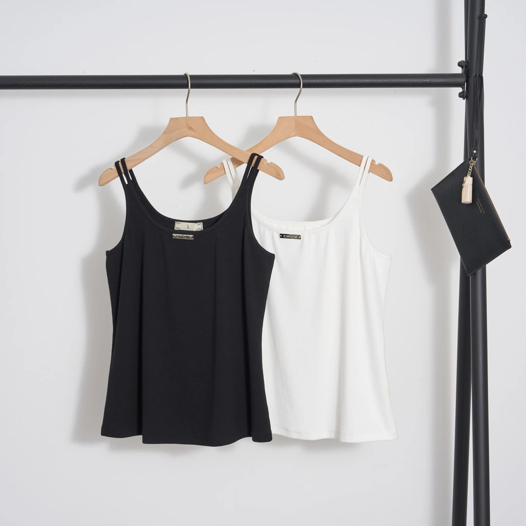 80-200斤大码吊带背心女宽松显瘦上衣胖mm外穿内搭打底衫