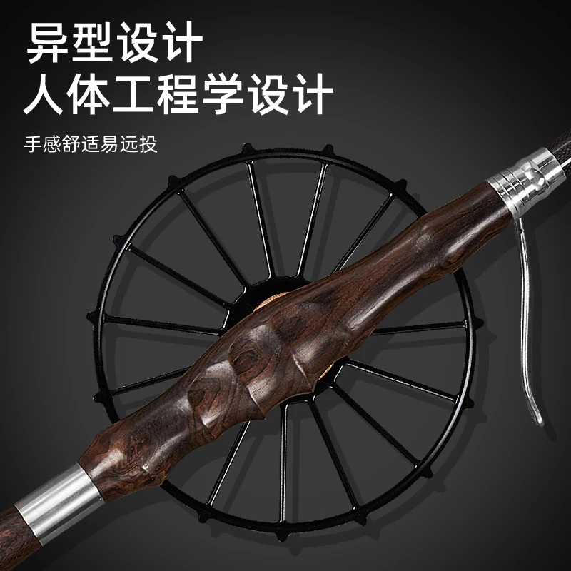 甲鱼枪鱼竿甲鱼枪户外致远精工甲鱼枪打鳖高碳异型檀木致远精工