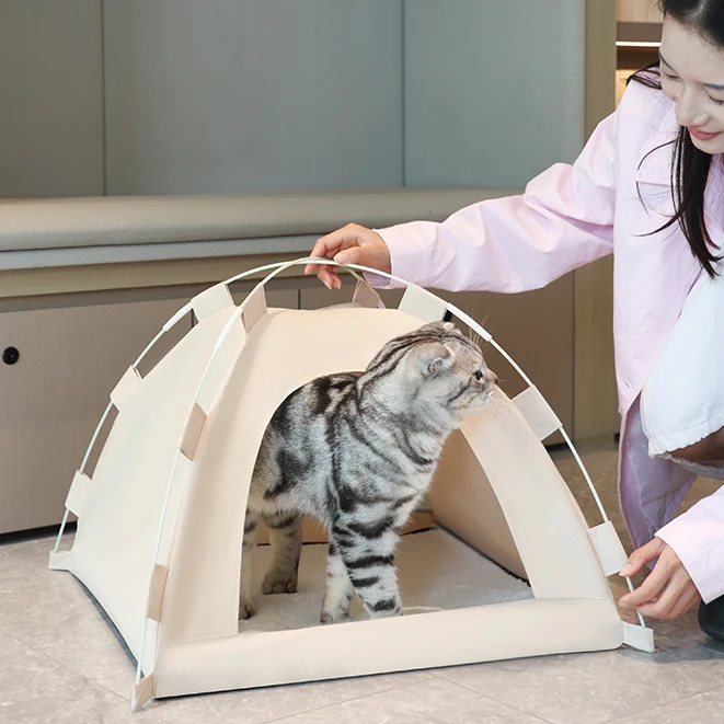 柔软舒适四季通用透气耐磨居家户外折叠宠物帐篷冬季宠物窝猫狗窝