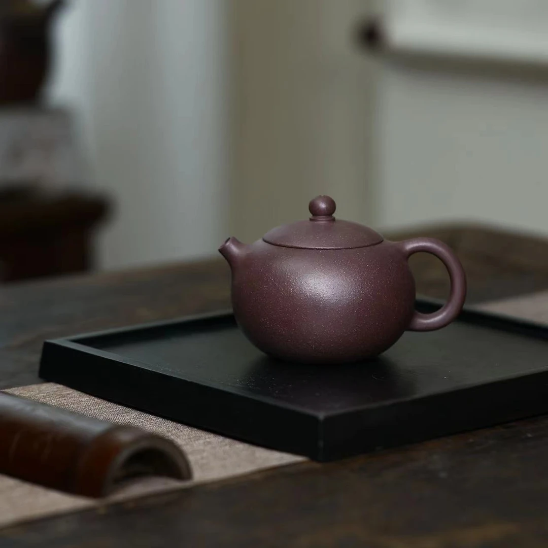 LW天青【西施220CC】宜兴黄龙山原矿手工紫砂壶