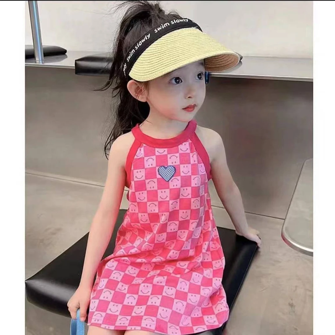 【佳琪妈】夏季舒适凉快冰丝吊带裙-1039#