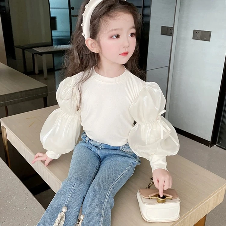 【现货】相沐鸟泡泡袖打底衫-6011#