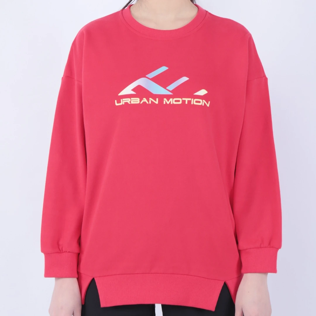 向尚运动山东魏桥向尚运动女式卫衣2123-26白色4558红色4559