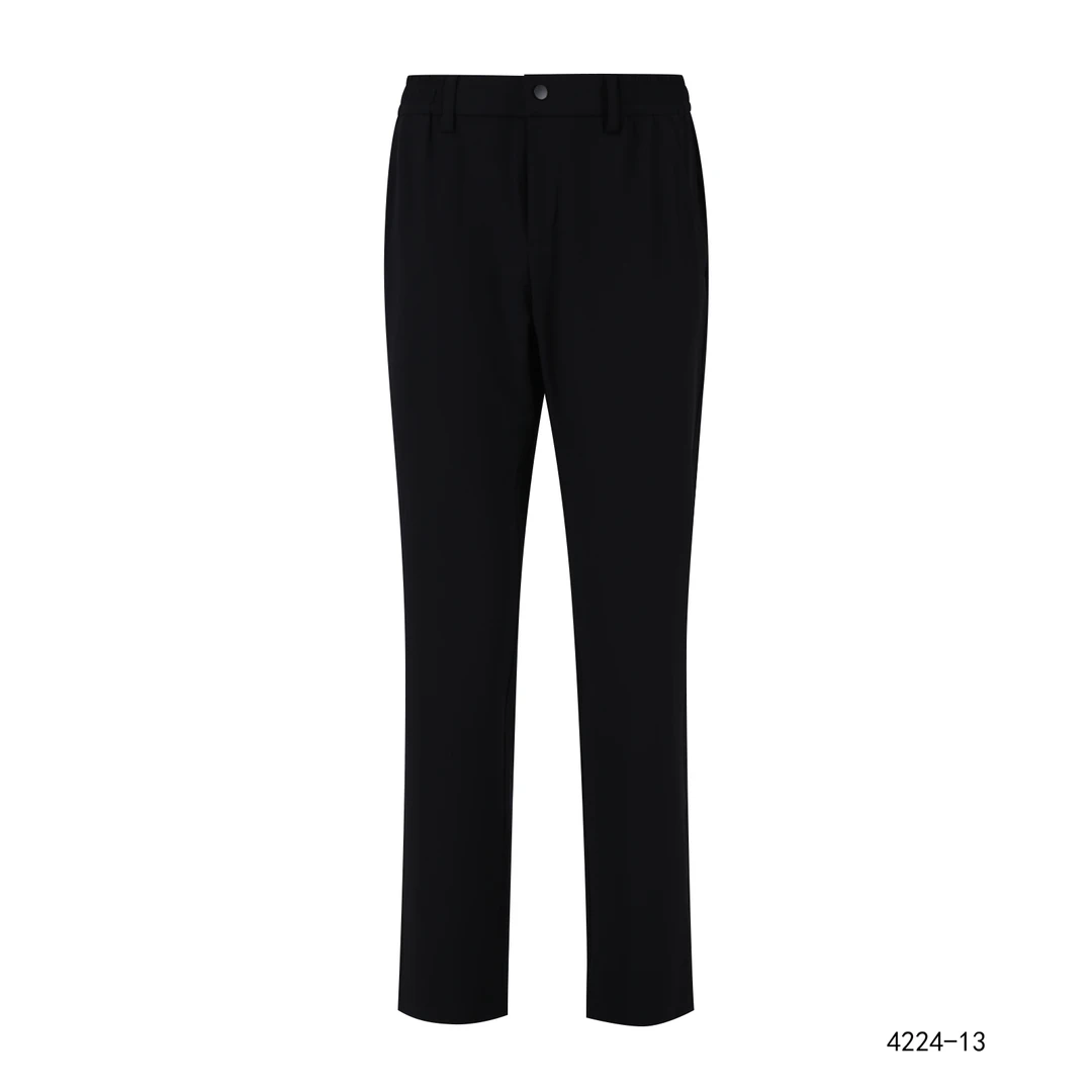 山东魏桥向尚运动女梭织长裤4224-13黑色6356