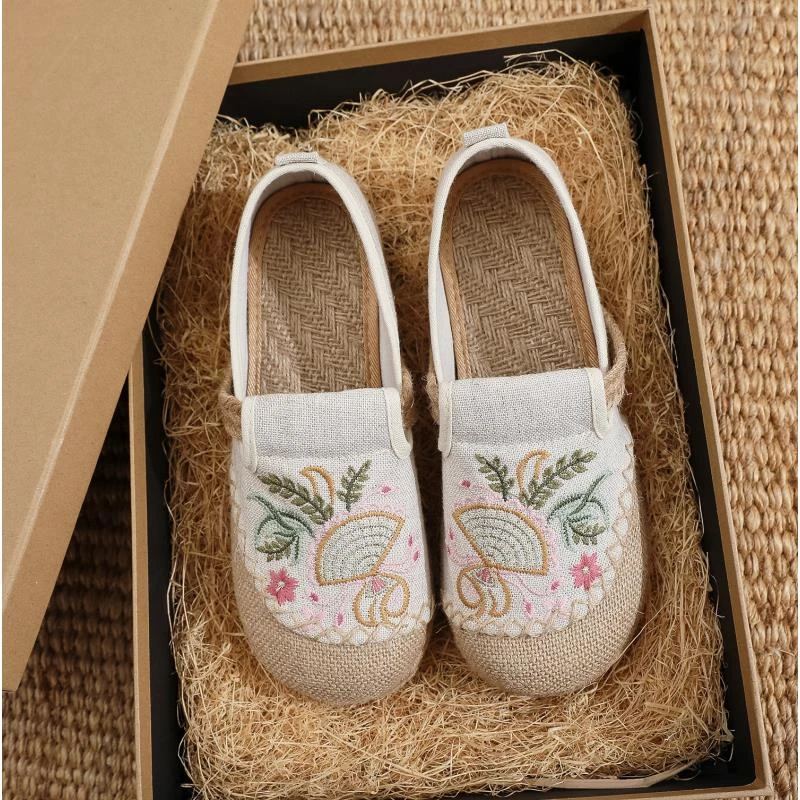 内增高休闲夏季透气软底古风中国风复古老北京布鞋休闲（5029）
