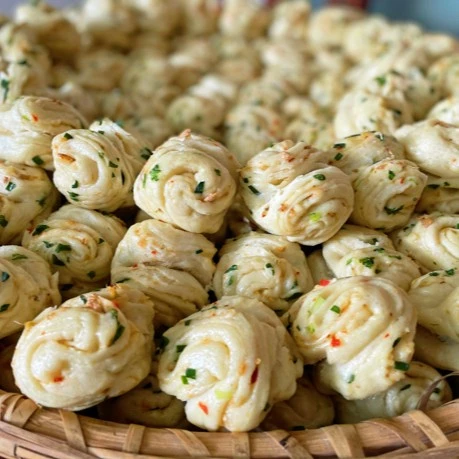 舒城狮子头安徽舒城特产丝丝头纯老面发酵青蒜生姜辣椒口味16个