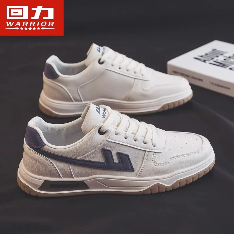【回力】男鞋2024新款秋季透气小白鞋男潮流百搭运动学生耐磨板鞋
