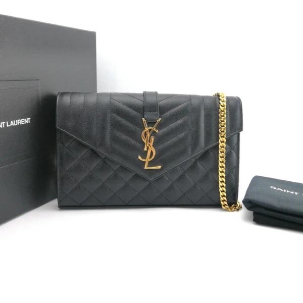 95新/圣罗兰/妃鱼/单肩包/市场价18900/240824MY0024