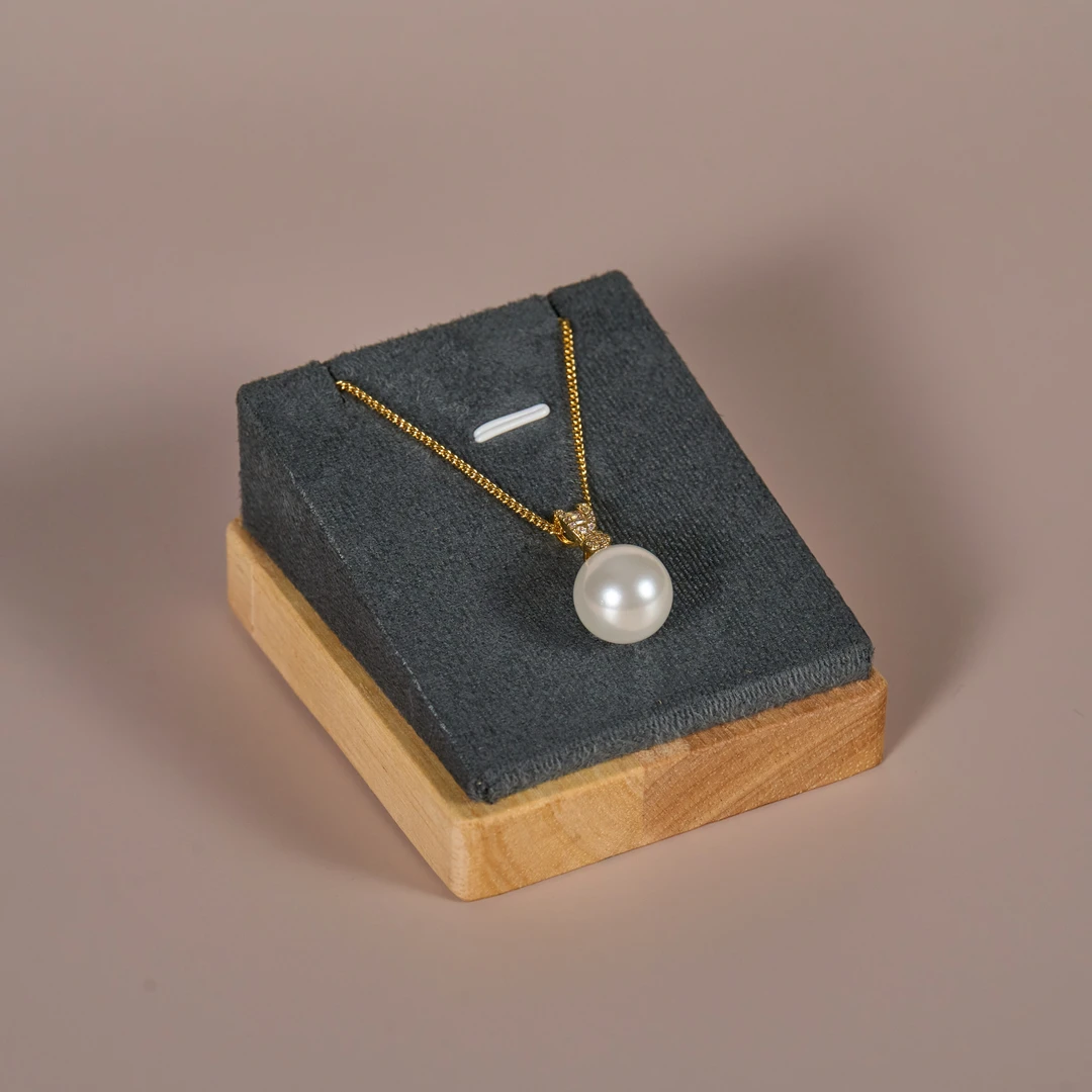 铜合金合成锆石吊坠 都灵款14mm白紫金三色经典百搭不过时气质款