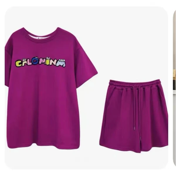 火龙果色大女童套装248169