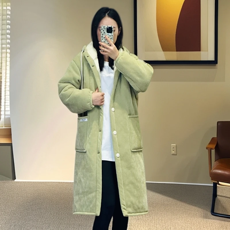 【三层加绒加厚外穿家居服】夹棉睡衣防风保暖秋冬外套女中长款大衣