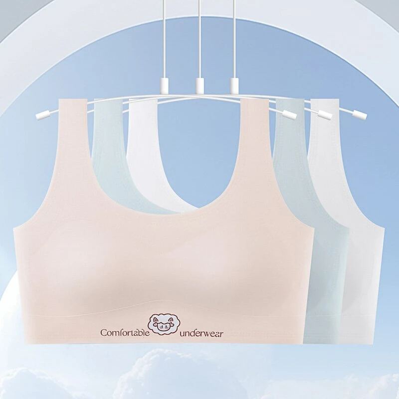 【粉丝福利】发育期定型少女文胸固定杯可爱灵动新款文胸