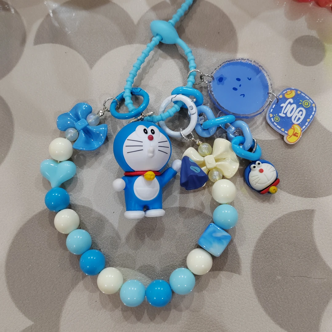 【珠链包挂】弥豆子手工diy高品钥匙扣 包挂