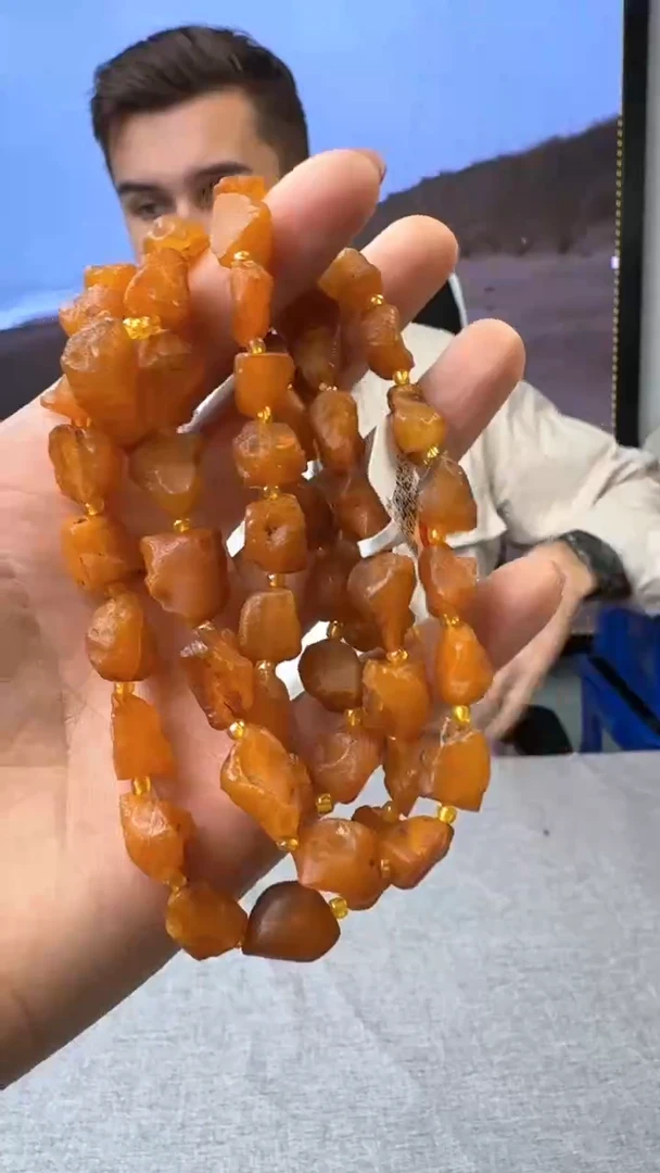 【闪购商品】琥珀颈饰未镶嵌467
