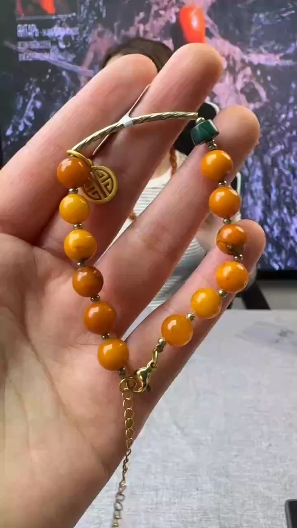 【闪购商品】琥珀手链未镶嵌92