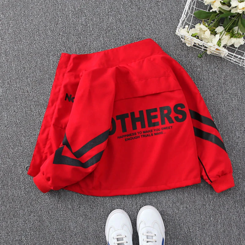 儿童外套春秋男童薄款运动装2025新款潮童洋气秋装连帽衫休闲夹克