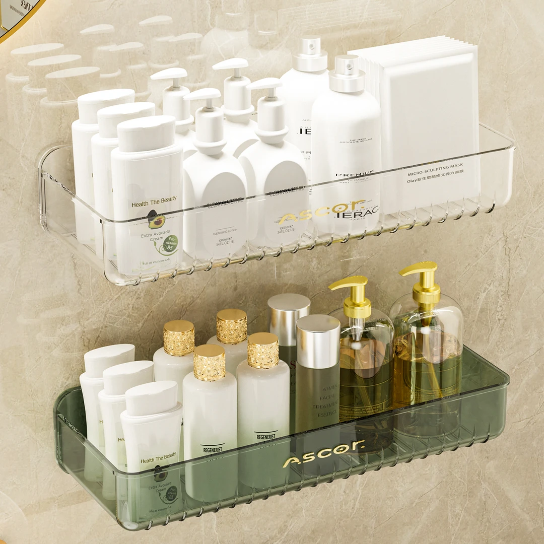 西邮哥【新疆包邮】置物架浴室厕所洗手间洗漱台卫浴壁挂式免打孔