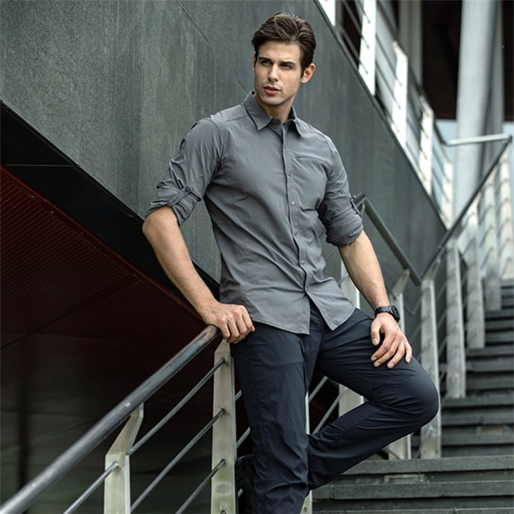 鹰爪指挥官PRO战术衬衫速干长袖考杜拉户外男士衬衣修身舒适耐磨