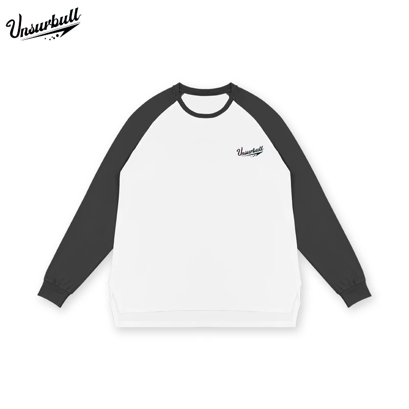UNSURBULL美式拼色投篮服长袖速干健身运动田径篮球训练服上衣