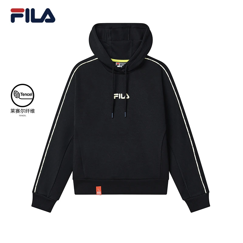 FILA/斐乐女装卫衣春季女子时尚休闲百搭针织连帽卫衣F11W319206F