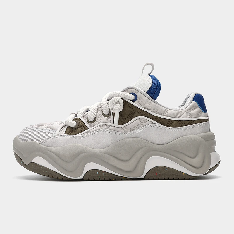 Fila/斐乐男女款流沙鞋秋冬季复古摩登百搭软底舒适增高面包鞋RH