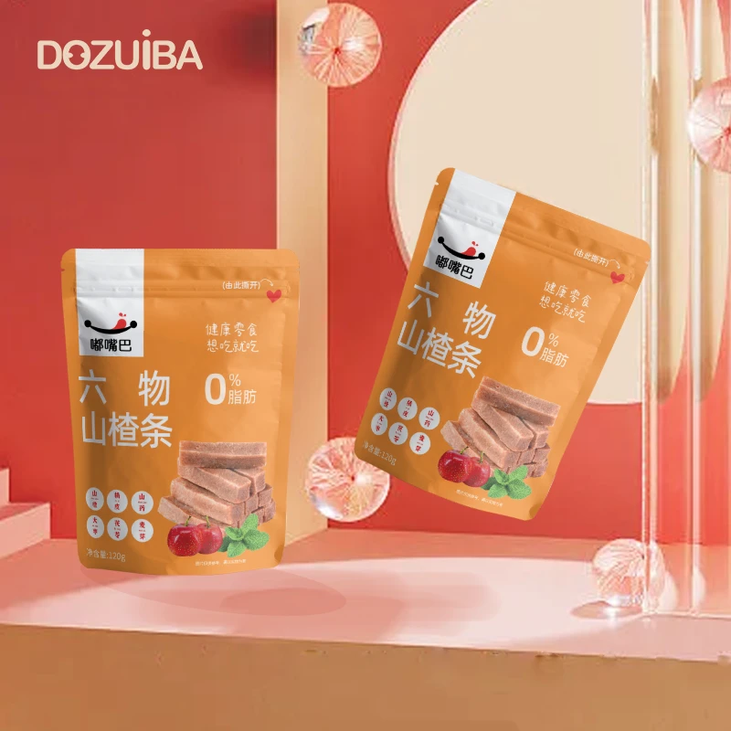 DOZUIBA嘟嘴巴山楂条120g*4酸甜适中精选品质原汁原味