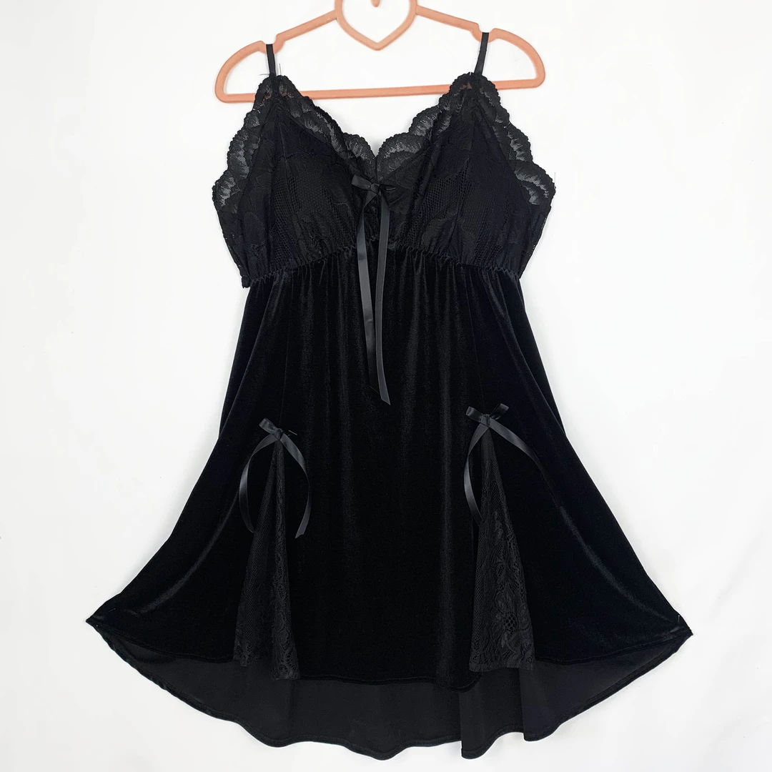 991大码睡衣200斤丝绒睡裙女