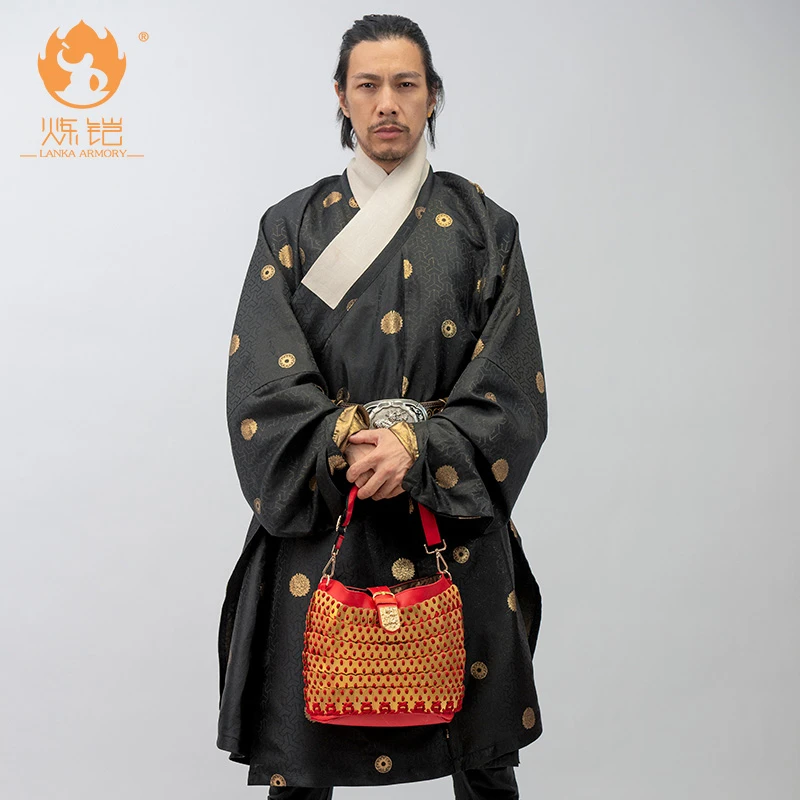 炼铠札甲单肩包—中国甲胄铠甲盔甲汉服搭配男女cos古装