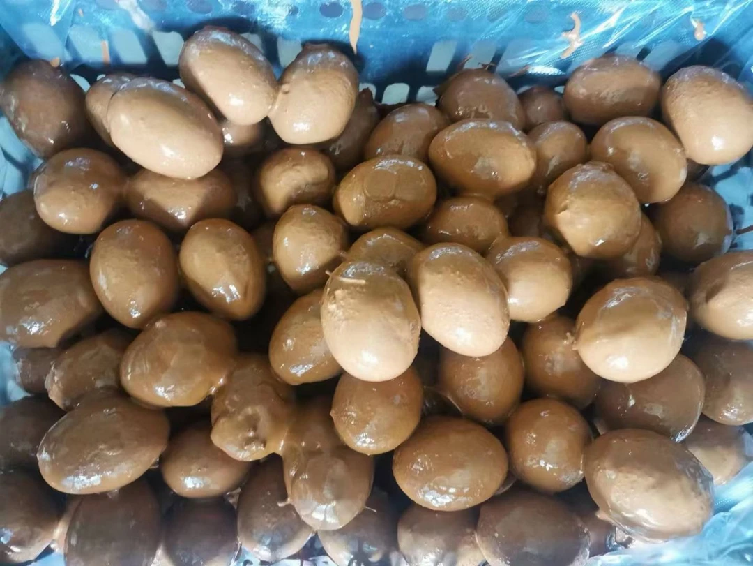 红泥巴腌制的固始麻鸭蛋