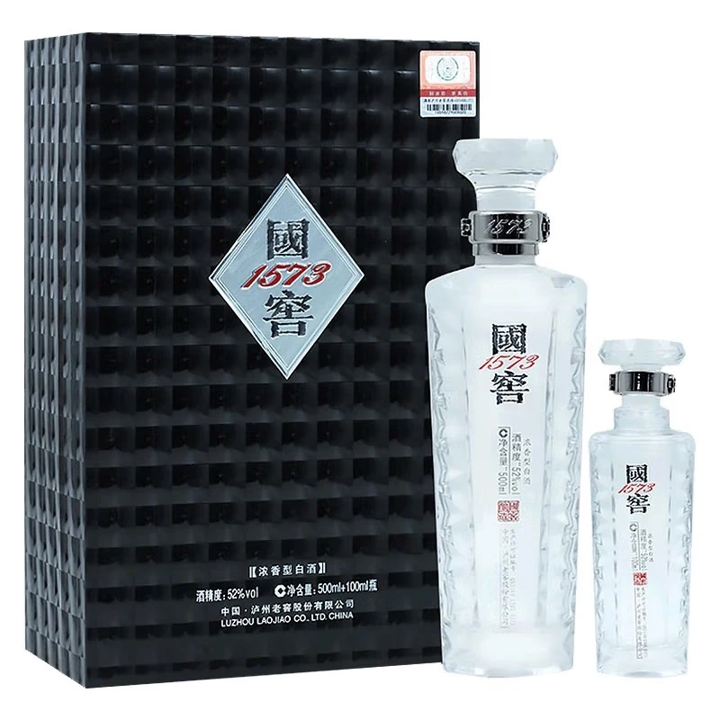 泸州老窖国窖1573 君耀 浓香型白酒52度500ml*1瓶+100ml*1瓶