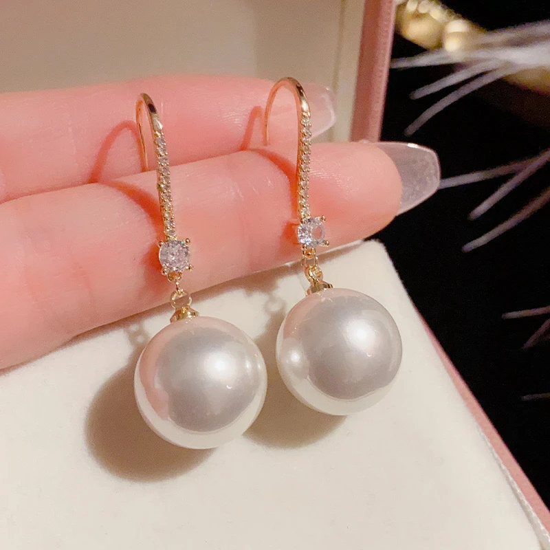 铜合金耳饰 精致耳钩长款设计感耳饰LY0008