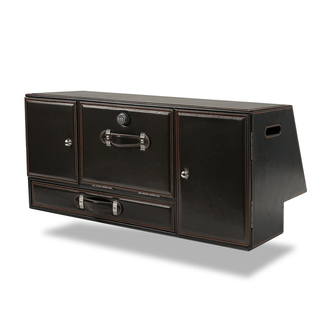 【奥迪A8L专用】后备箱储物箱车载收纳盒整理汽车内用品尾箱子置物