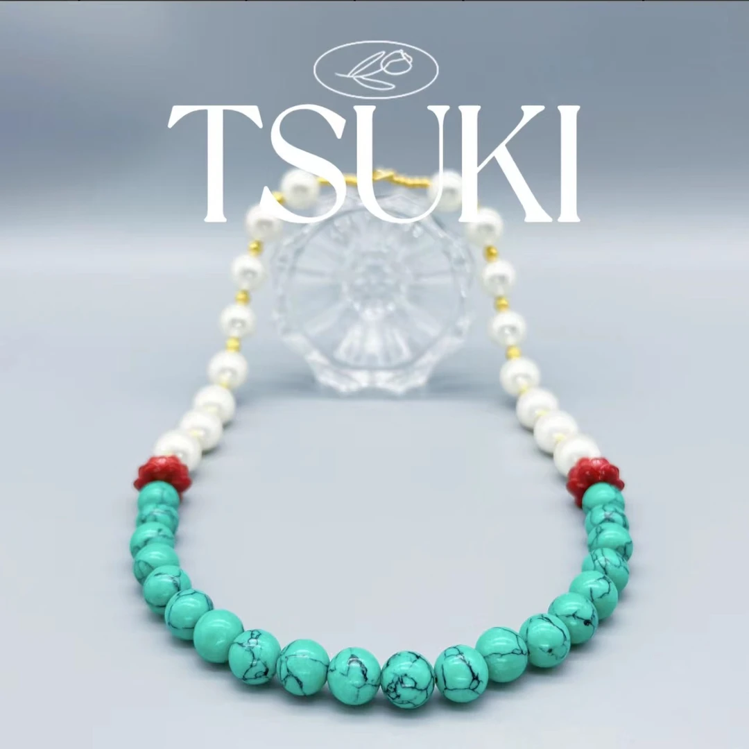 铜合金项链 法式优雅 气质小众轻奢高级百搭复古项链X252