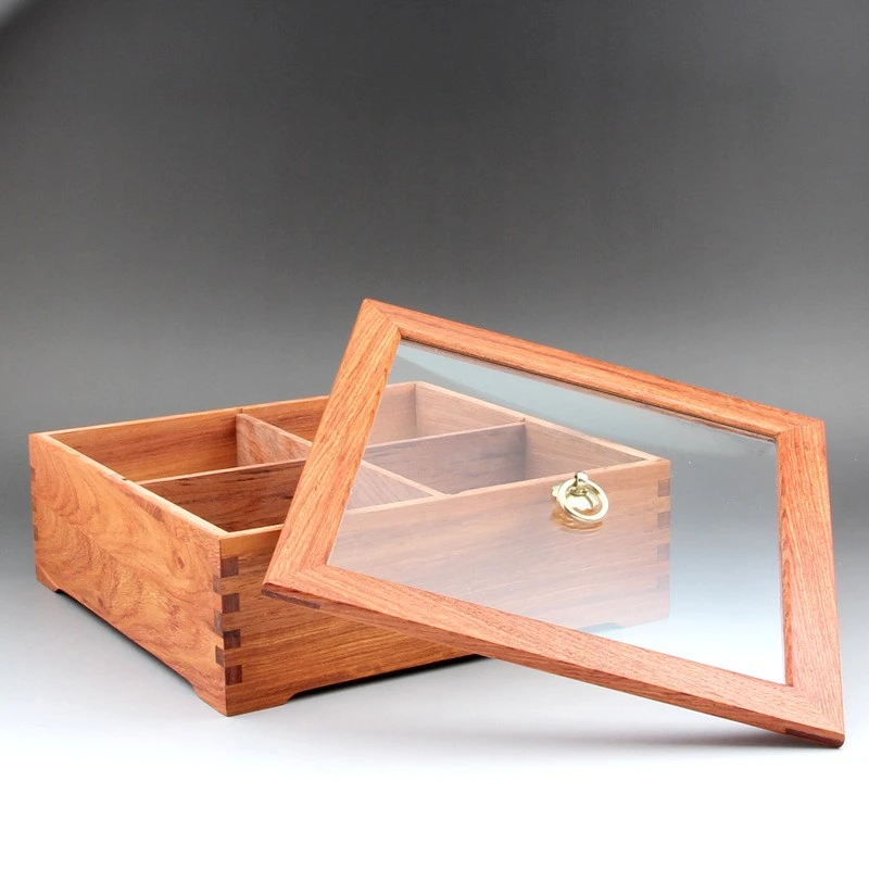 正方形果盘客厅家庭用茶几中式坚果零食盘糖果干果收纳盒收纳盘