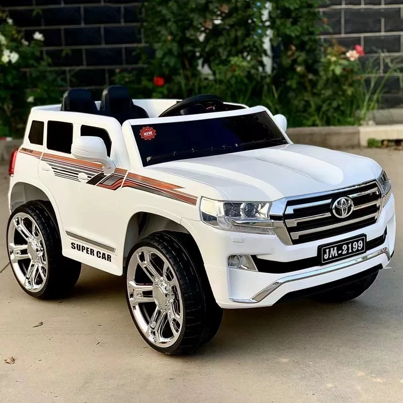 【拉萨发货】儿童兰德酷路泽可驾驶炫酷彩灯早教音乐玩具车西藏包邮