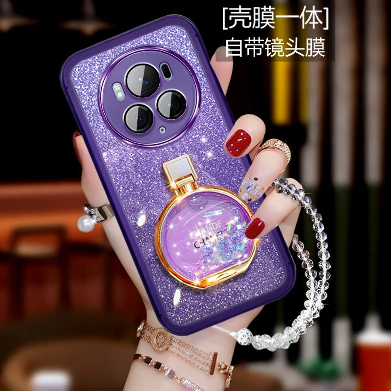 Honor华为荣耀magic6pro手机壳网红高级支架BVL-AN10镜膜一体保护