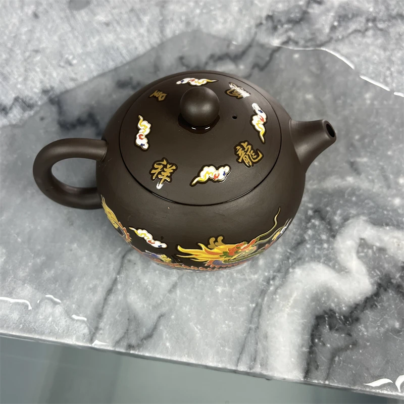 手工深井老紫泥短嘴西施风云变色11