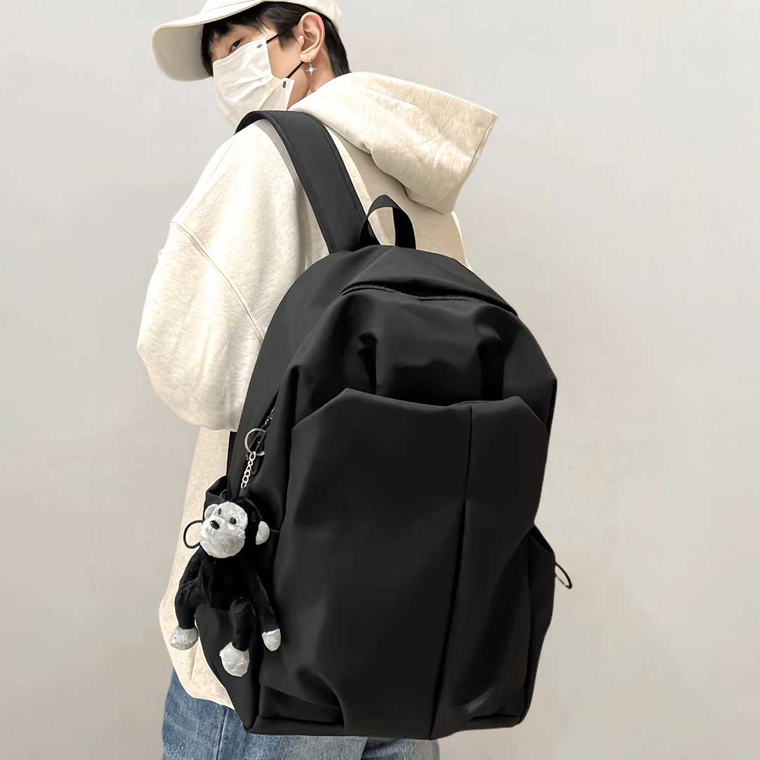 书包男大学生ins潮酷简约大容量双肩包女初中生高中生旅行包背包