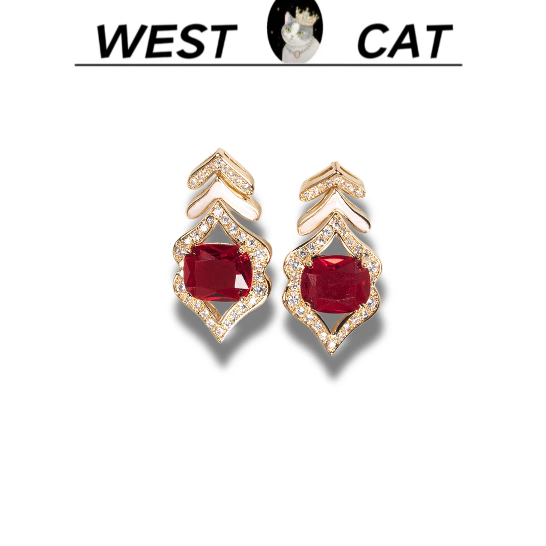 外货高品高奢耳钉T-7383