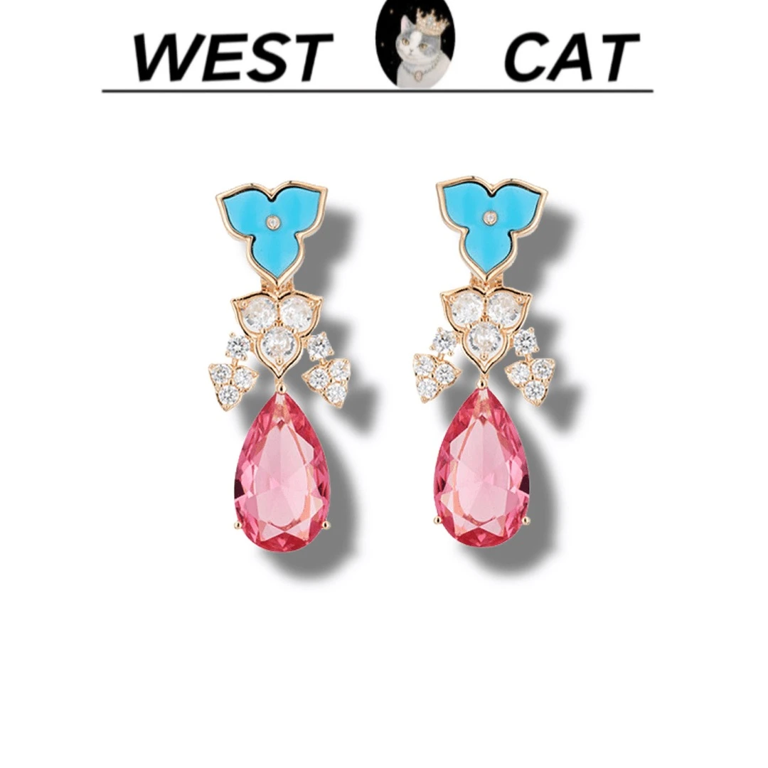 外货高品轻奢耳钉P-3430