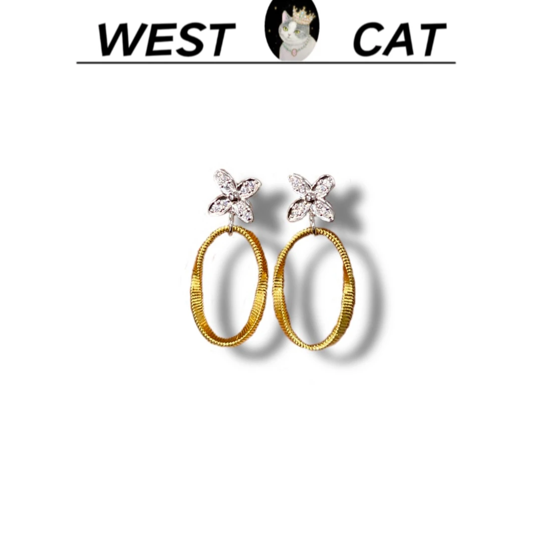 外货高品高奢耳钉T-5949