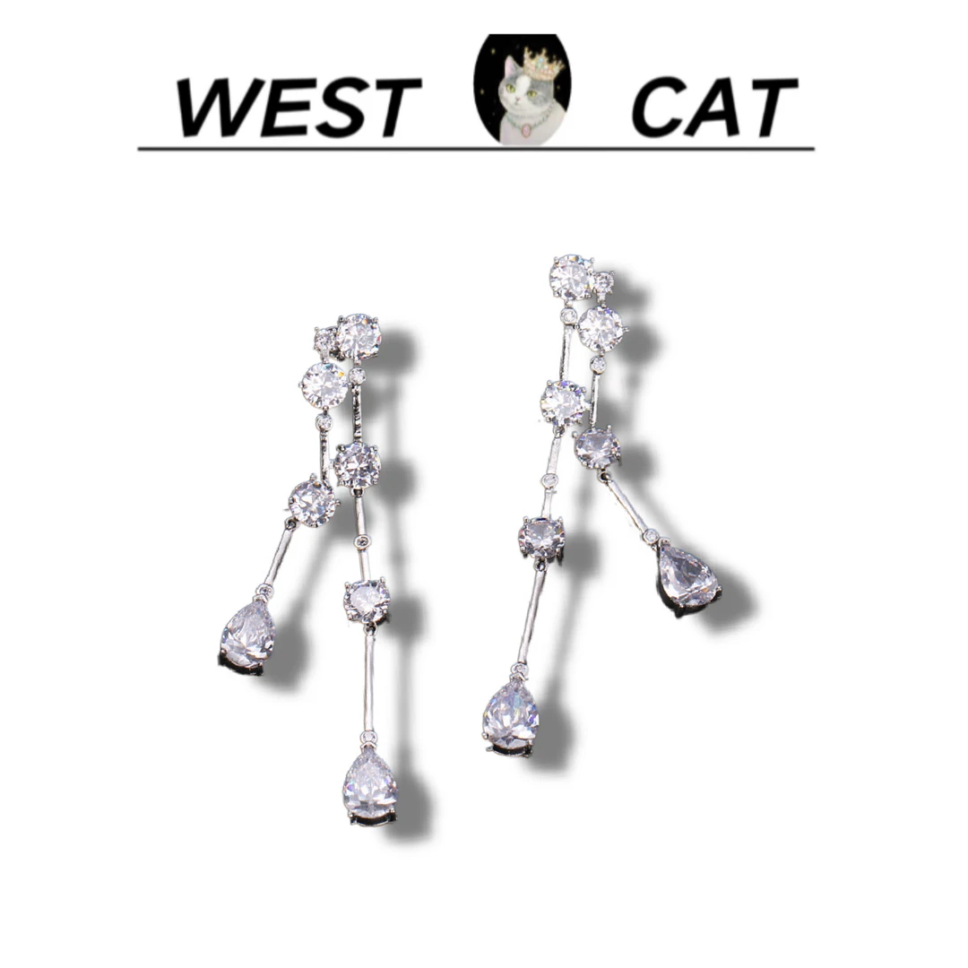 外货高品轻奢耳钉H-5674