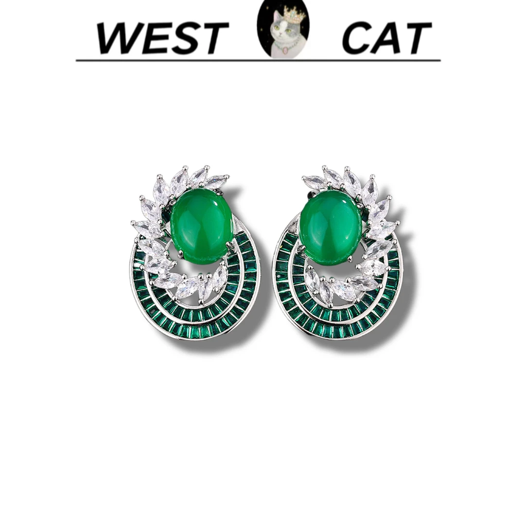 外货高品高奢耳钉R-1812