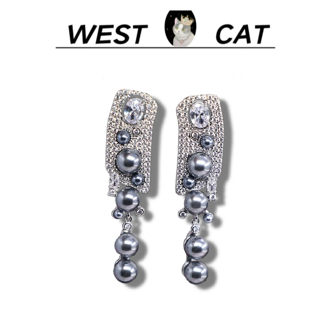 外货高品轻奢耳钉D-3611