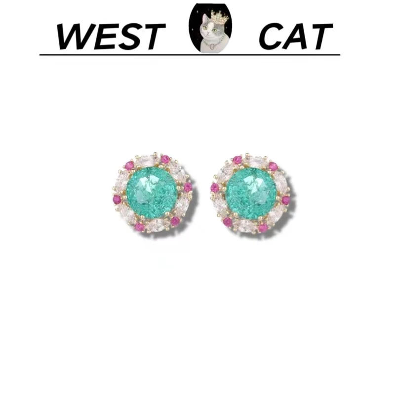 外货高品轻奢耳钉M-6969