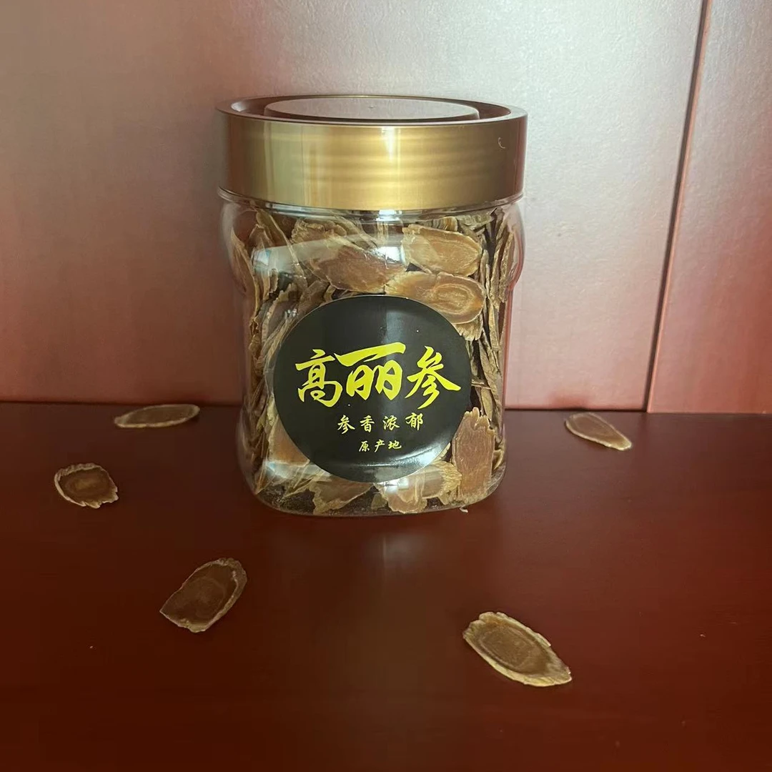 高丽参片1罐250克（半斤）滋补养生补品 煲汤泡水泡蜂蜜 浓郁