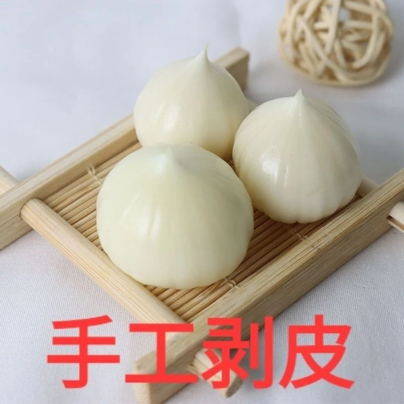剥皮独头蒜去皮独头蒜真空包装1斤可食用农家产品